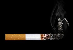 cigarette, grim reaper, smoke
